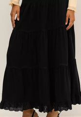 FSC Rayon Tiered Frill Skirt