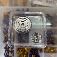 DHC- CAP MAGNET CNC WAVE 125 HENG ORIGINAL 🇹🇭✨ STAINLESS STELL CAP MAGNET WAVE 125R 125S 125X -By Sea Courier Method 🚢📦