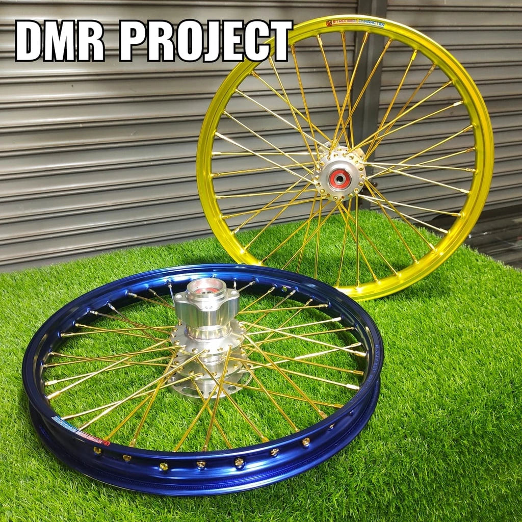 DHC- ALLOY RIM Y15/LC5S/Y125Z/LC135 1.40x17 HUB ALLOY HUB SPRINT COMPLATE SET (BELAKANG DISC) AS33/STRONGER CHARTER -By Sea Courier Method 🚢📦