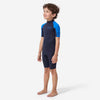 100 kid's 1.5 mm neoprene blue Shorty Surfing wetsuit