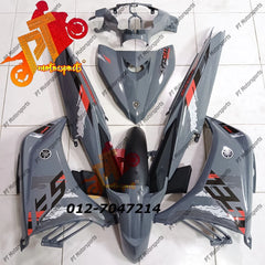 Yamaha Lc 135 Cover Set Nardo Grey Vietnam Exciter Special 130 2022 V2 V3 V4 V5 V6 V7 OEM DAN VELOZI -By Sea Courier Method 🚢🎁