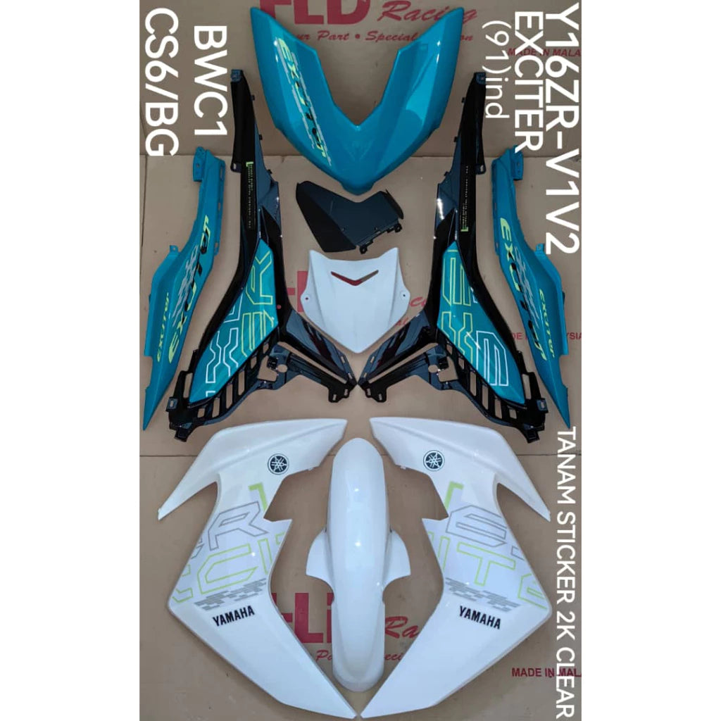 COVERSET YAMAHA Y16ZR HAYABUSA V1 / V2 ABS -By Sea Courier Method 🚢📦