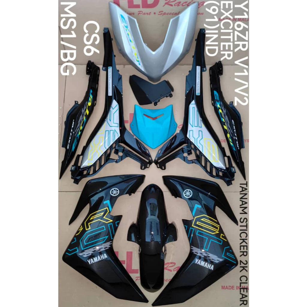 COVERSET YAMAHA Y16ZR HAYABUSA V1 / V2 ABS -By Sea Courier Method 🚢📦
