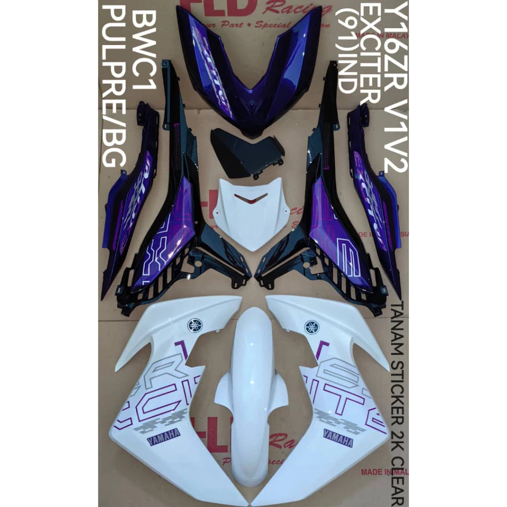 COVERSET YAMAHA Y16ZR HAYABUSA V1 / V2 ABS -By Sea Courier Method 🚢📦