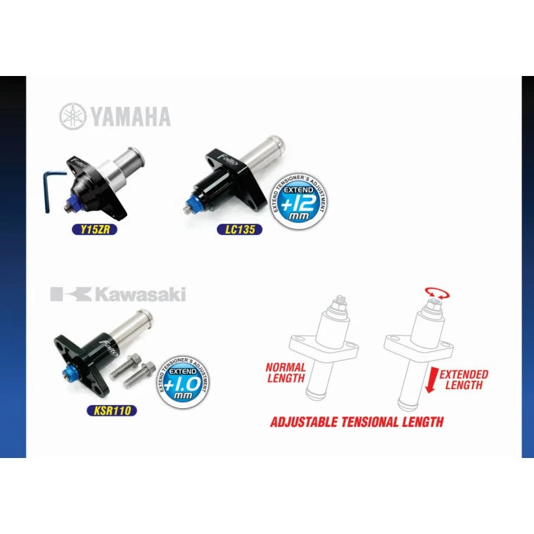 FAITO Tensioner Assy Cam Chain EGO/LC135/KRISS/SRL/EGO/WAVE125 -By Sea Courier Method 🚢📦