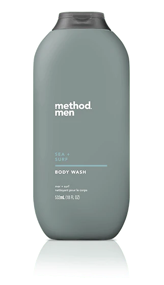 Bath & Shower Gel - Method® Men Body Wash 532ml -By Sea Courier Method