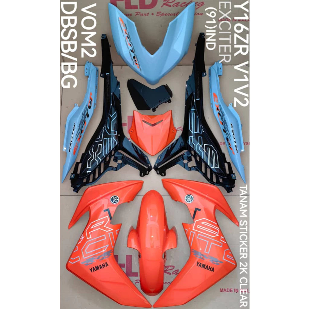 COVERSET YAMAHA Y16ZR HAYABUSA V1 / V2 ABS -By Sea Courier Method 🚢📦