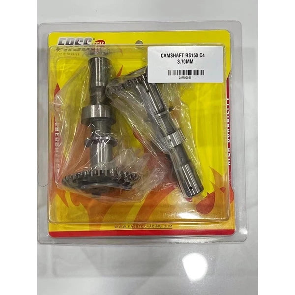 RS150 V1-V3 FASSTEK RACING CAMSHAFT 3.3MM C2 3.6MM C3 3.7MM C4 WITH TIMING GEAR HONDA RS RS150 HIGH LOW CAM HEAD BLOCK -By Sea Courier Method 🚢📦