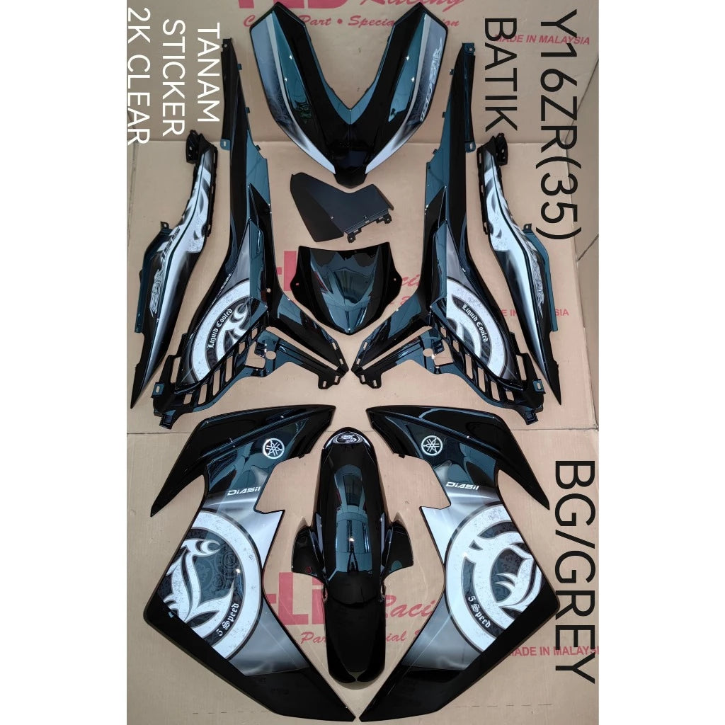 COVERSET YAMAHA Y16ZR HAYABUSA V1 / V2 ABS -By Sea Courier Method 🚢📦