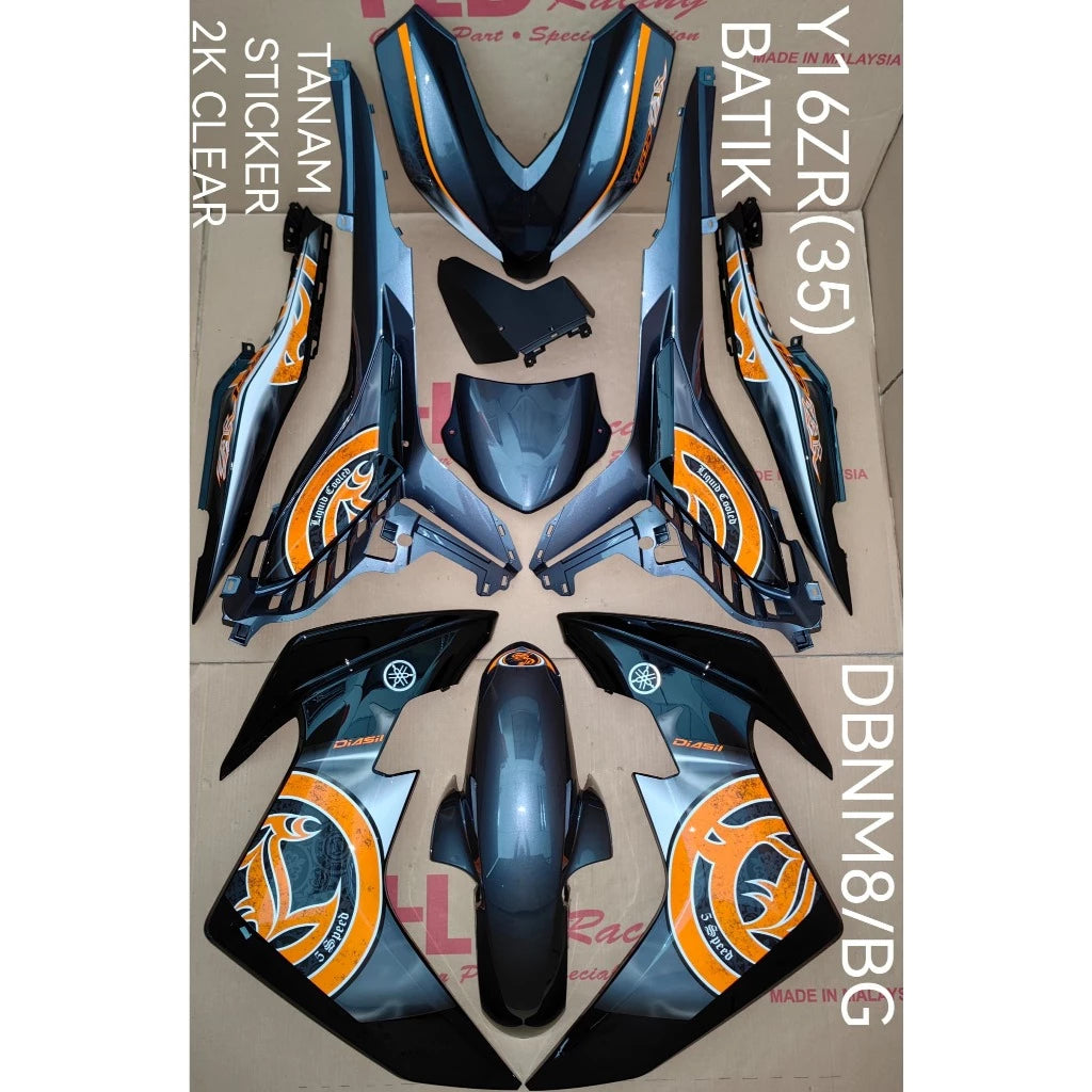 COVERSET YAMAHA Y16ZR HAYABUSA V1 / V2 ABS -By Sea Courier Method 🚢📦