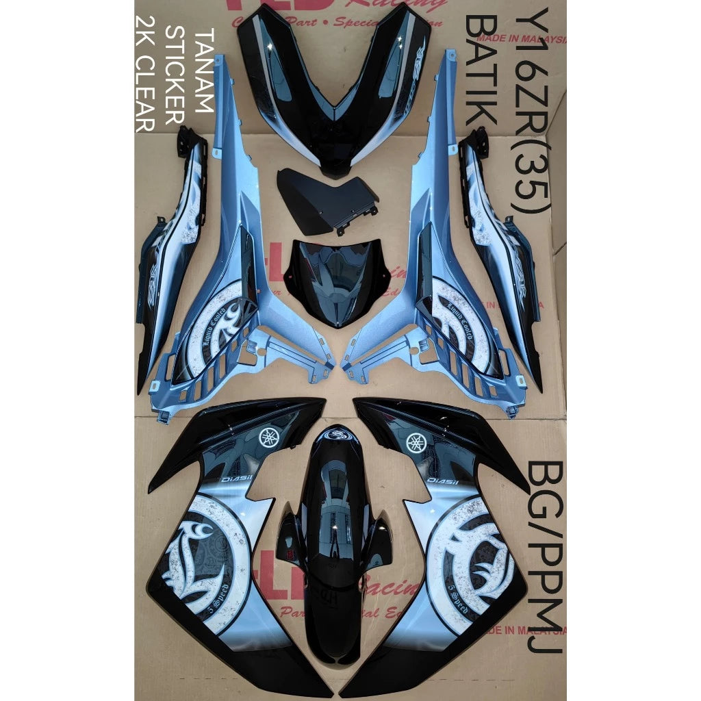 COVERSET YAMAHA Y16ZR HAYABUSA V1 / V2 ABS -By Sea Courier Method 🚢📦