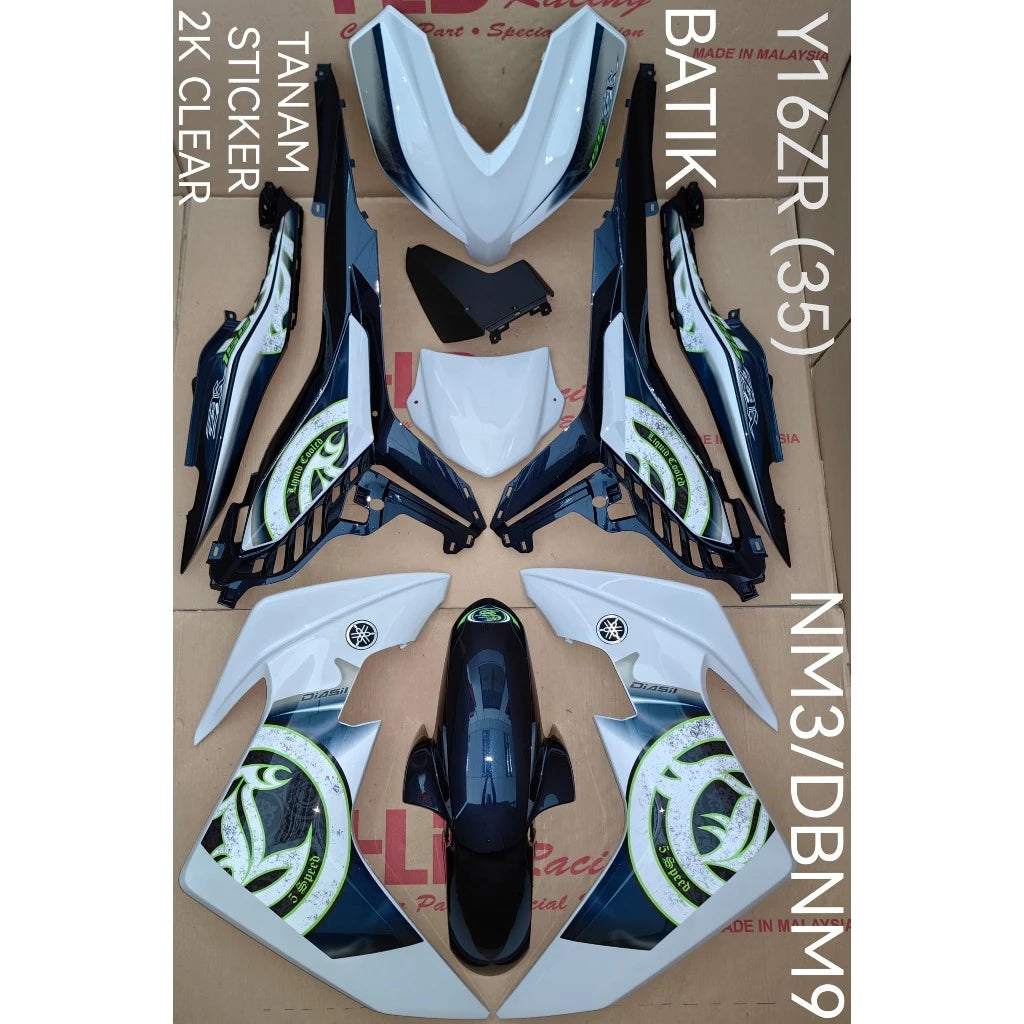 COVERSET YAMAHA Y16ZR HAYABUSA V1 / V2 ABS -By Sea Courier Method 🚢📦