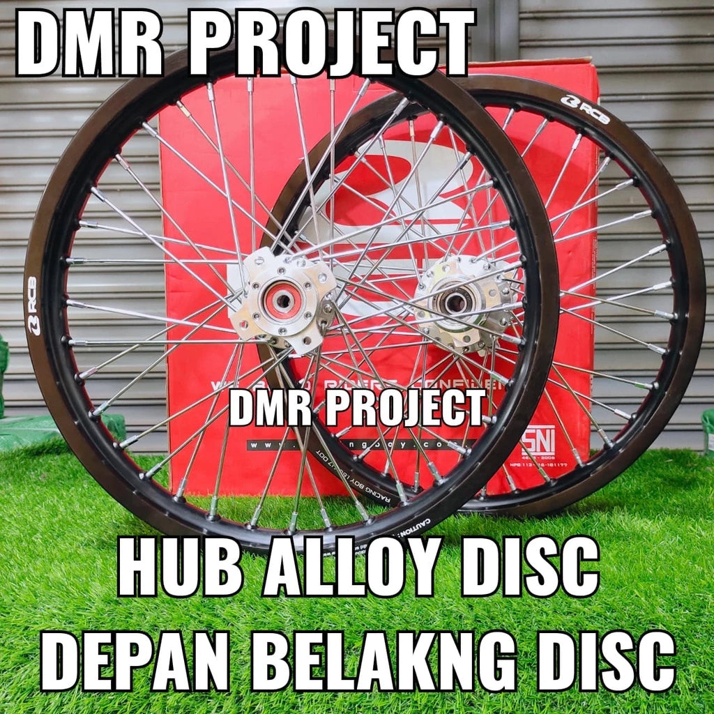 DHC- ALLOY RIM RCB LC135 / Y125Z / Y15 1.40X17 1.60X17 HUB ALLOY RIM ALLOY RCB HUB SPRINT DISC ALOY RACING BOY -By Sea Courier Method 🚢📦