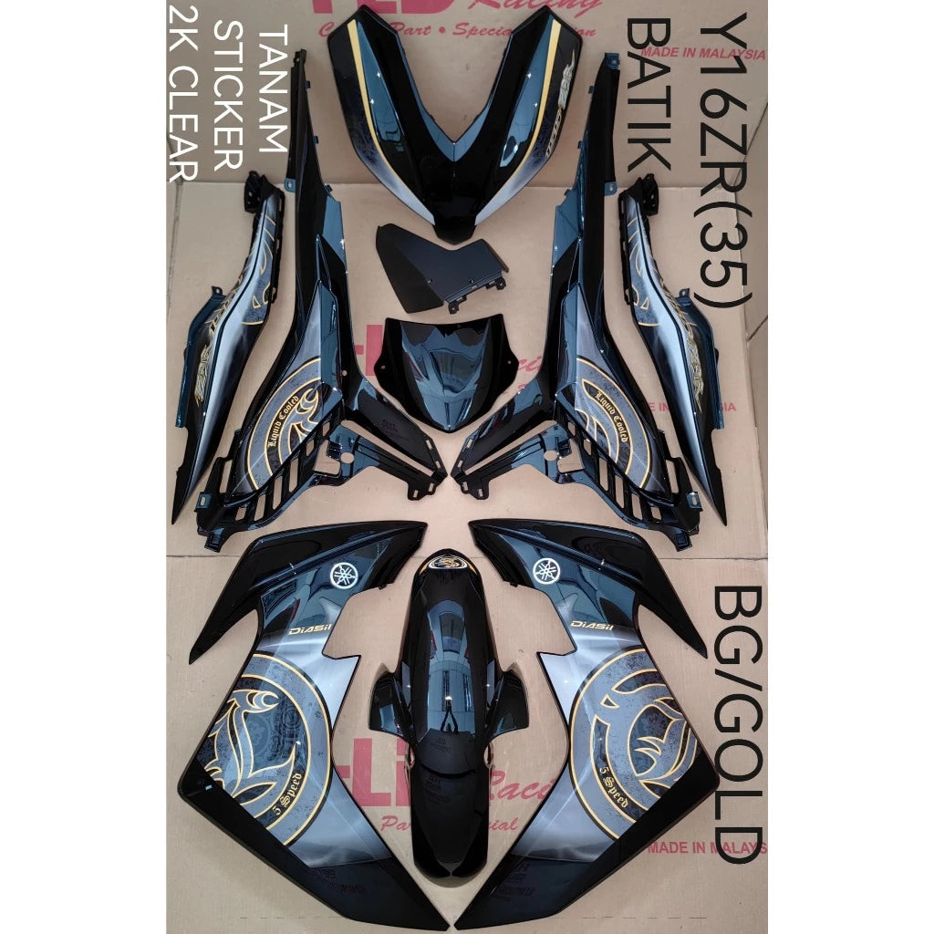 COVERSET YAMAHA Y16ZR HAYABUSA V1 / V2 ABS -By Sea Courier Method 🚢📦