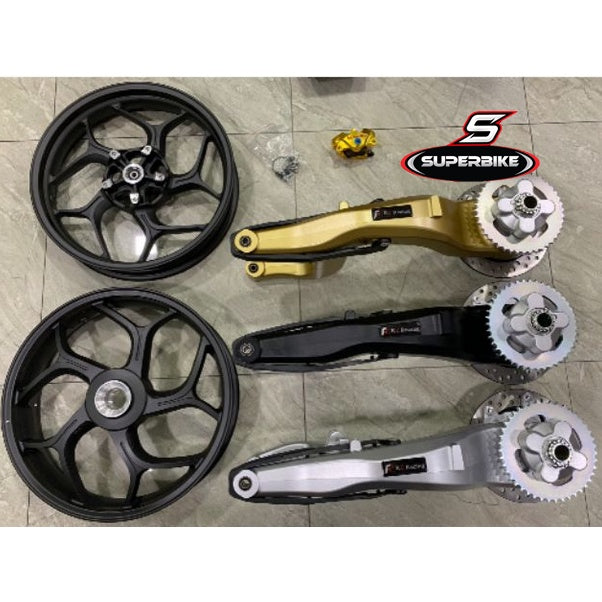 Y15ZR Y16ZR Y16-ZR Y15 V1 V2 Single Sided Swing Arm + Sportrim and Caliper Rim F-3.0×17 R-4.0×17 -By Sea Courier Method🚢📦