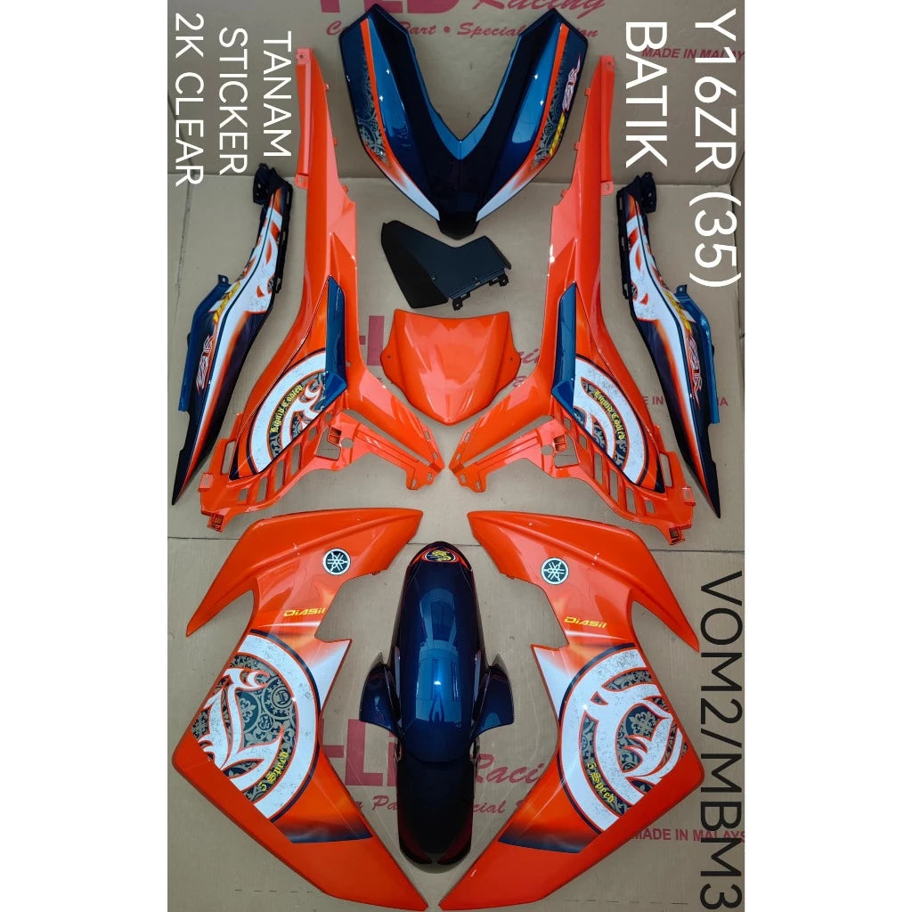 COVERSET YAMAHA Y16ZR HAYABUSA V1 / V2 ABS -By Sea Courier Method 🚢📦