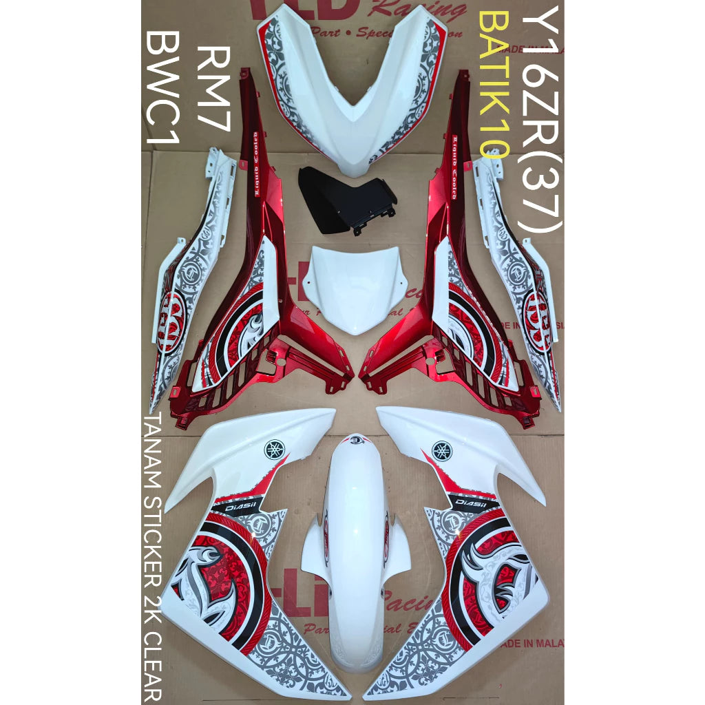 COVERSET YAMAHA Y16ZR HAYABUSA V1 / V2 ABS -By Sea Courier Method 🚢📦
