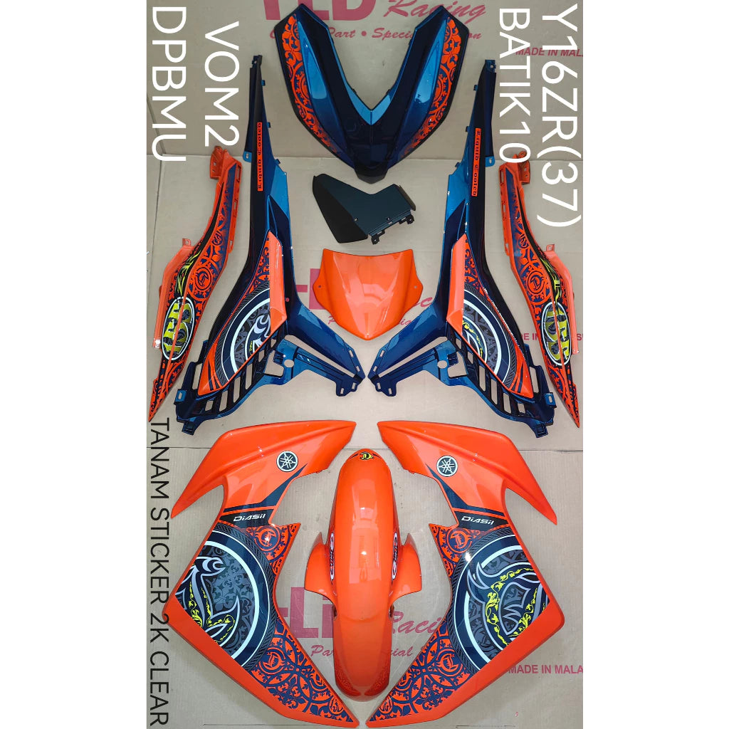 COVERSET YAMAHA Y16ZR HAYABUSA V1 / V2 ABS -By Sea Courier Method 🚢📦
