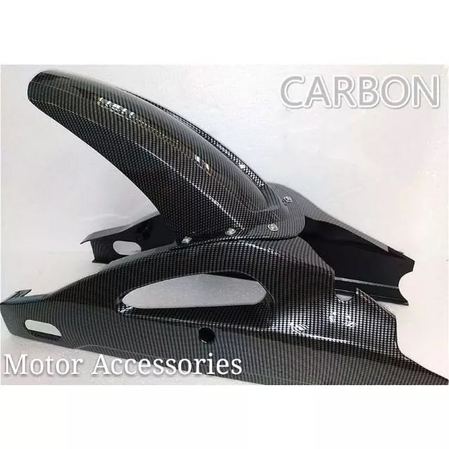 Swing Arm Cover Carbon Y15ZR V1 V2 Y16 Y16ZR Free Screw Bracket (Plug & Play) -By Sea Courier Method 🚢📦