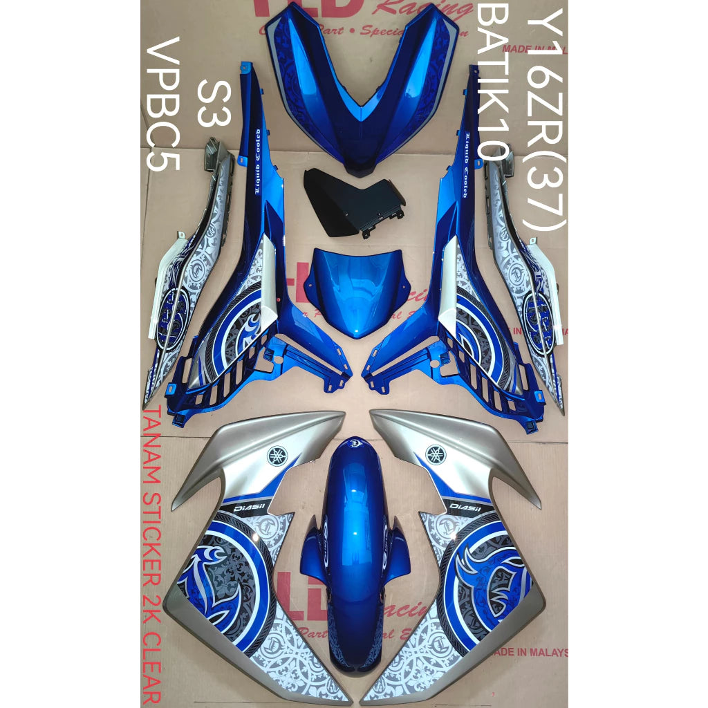 COVERSET YAMAHA Y16ZR HAYABUSA V1 / V2 ABS -By Sea Courier Method 🚢📦