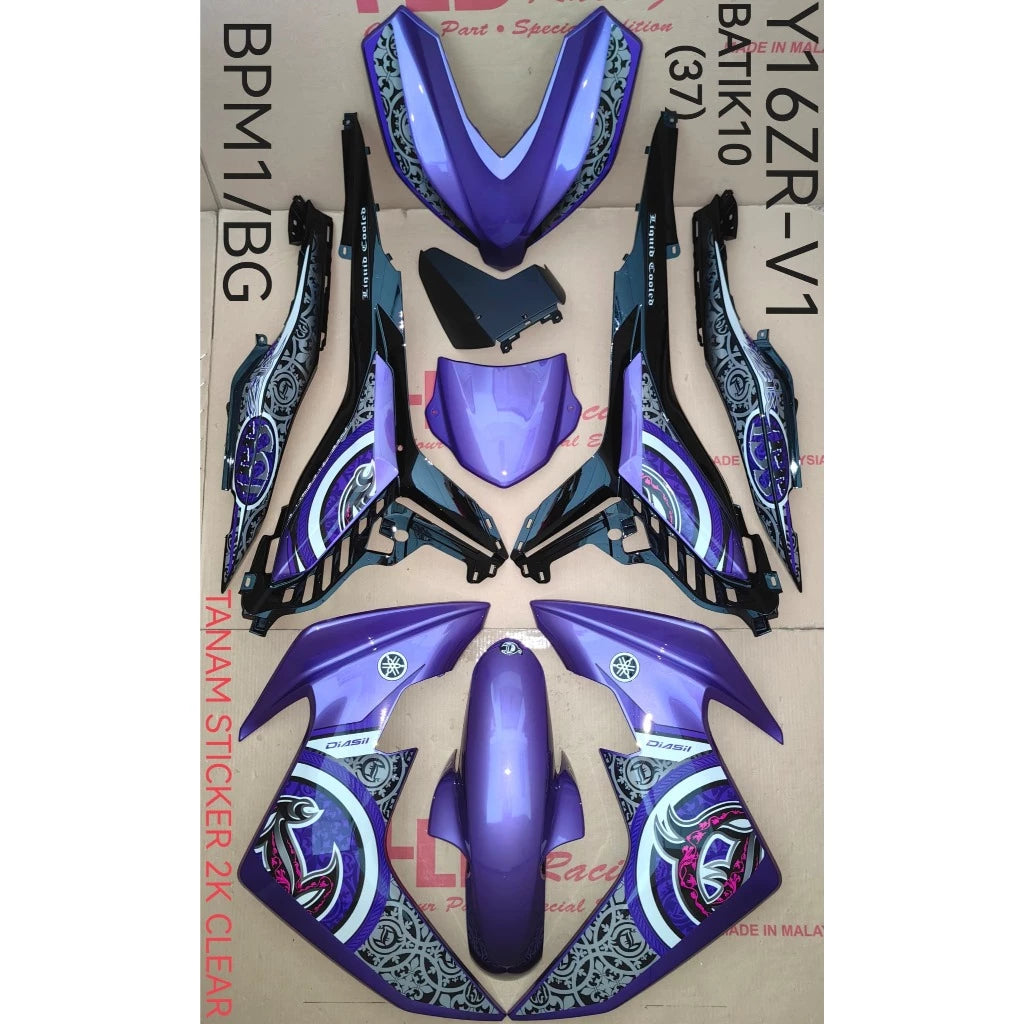 COVERSET YAMAHA Y16ZR HAYABUSA V1 / V2 ABS -By Sea Courier Method 🚢📦