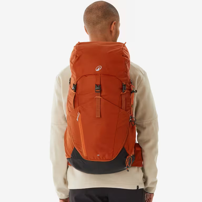 38 L Hiking Backpack, MH500 - Brown