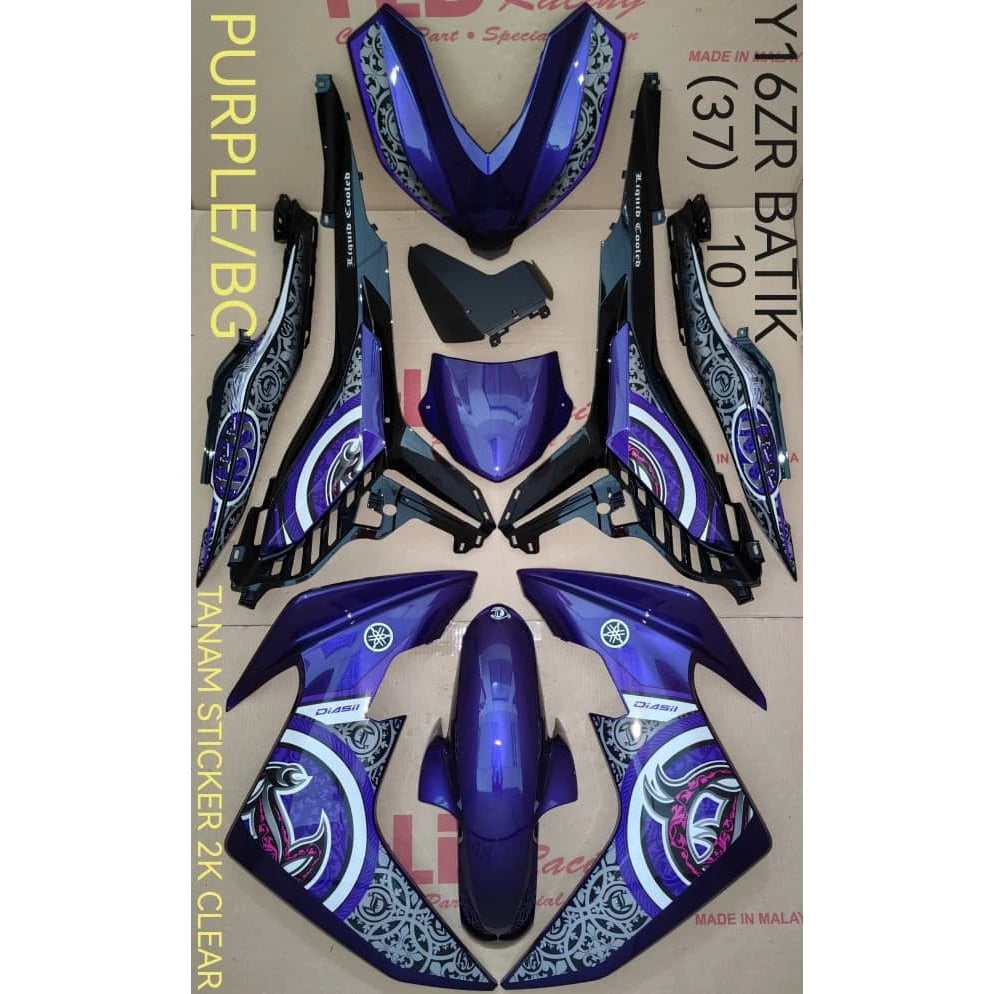 COVERSET YAMAHA Y16ZR HAYABUSA V1 / V2 ABS -By Sea Courier Method 🚢📦
