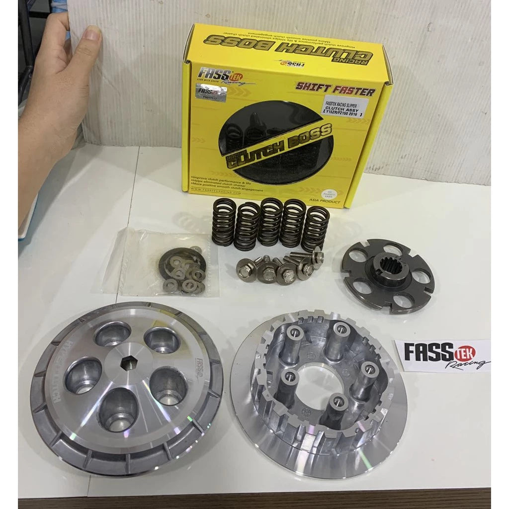DHC- FASSTEK Y15ZR FZ150 RS150 RSX150 RACING SLIPPER CLUTCH ASSY -By Sea Courier Method 🚢📦