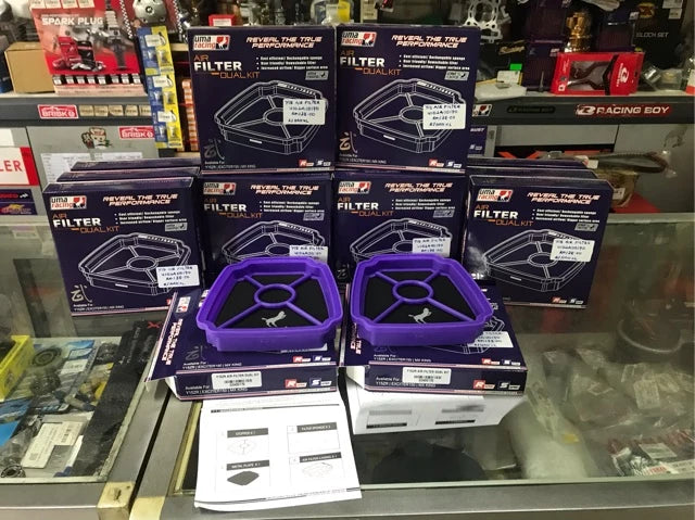 UMA RACING Air Filter LC135 Y15 Y16 VF3I NMax RS150 RSX Fz150 NVX155 V2 R15 MT15 PCX AVANTIZ SOLARIZ vario -By Sea Courier Method 🚢📦
