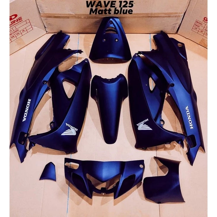 HONDA WAVE 125 / WAVE 125 S MATTE BLUE -By Sea Courier Method 🚢📦