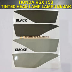 HONDA RSX 150 TINTED LAMPU BESAR TINTED HEAD LAMP SMOKE / BLACK ( READY STOCK ) -By Sea Courier Method 🚢📦