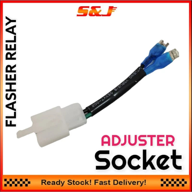 UNIVERSAL RSX Y15ZR V2 R25 V2 R15 V3 VARIO LED SIGNAL FLASHER RELAY DOUBLE SIGNAL RELAY -By Sea Courier Method 🚢📦