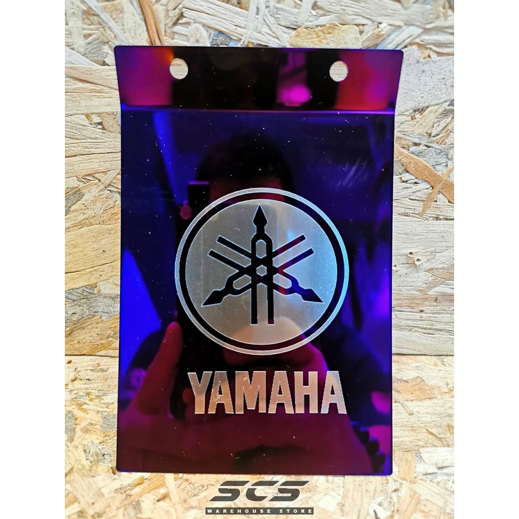Cover Mono Monoshock Fluorescent King Drag Universal Yamaha Y15ZR Y15 Ysuku LC135 Y125Z 125Z OHLINS Accessories Motor -By Sea Courier Method 🚢📦