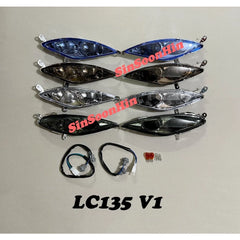 Yamaha LC135 V1 Front Signal Lamp Assy / Socket / Bulb [ SMOKE / TINTED / CLEAR / BLUE ] -By Sea Courier Method 🚢📦