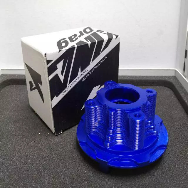 2024 King Drag V1 Sprocket Hub EXCITER 150 Y15ZR LC135 5s SPROCKET HUB CNC ALLOY Wave pattern Corak gelombang -By Sea Courier Method 🚢📦