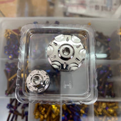 DHC- CAP MAGNET CNC WAVE 125 HENG ORIGINAL 🇹🇭✨ STAINLESS STELL CAP MAGNET WAVE 125R 125S 125X -By Sea Courier Method 🚢📦