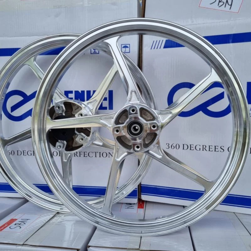 DHC- Enkei Rim 511 Y15zr 1.60/1.60-17 chrome -By Sea Courier Method 🚢📦