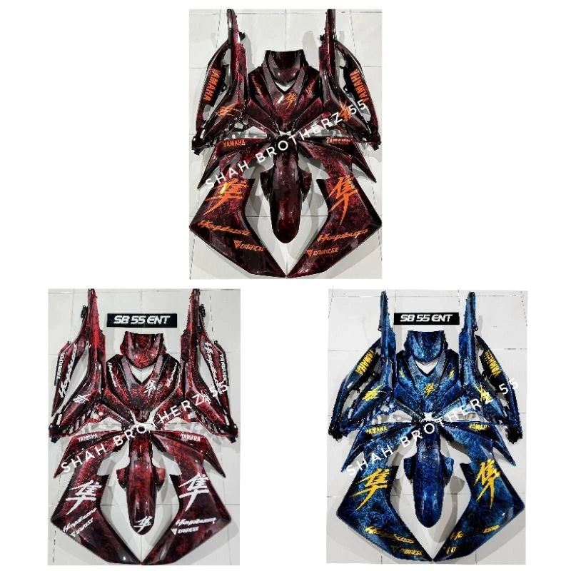 COVERSET Y16ZR HAYABUSA AIRBRUSH CUSTOM LIMITED -By Sea Courier Method 🚢📦