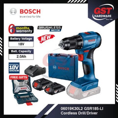 Bosch Cordless Drill/Screwdriver GSR185-LI (18V) Professional Drill Bosch Bosch 18V Cordless Drill Power Tools -By Sea Courier Method 🚢📦