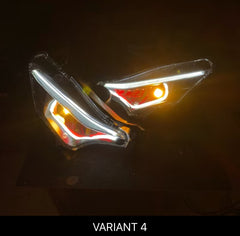 Supra 125 custom eyebrow turn signal lights, ready to install, free stickers -By Sea Courier Method 🚢📦