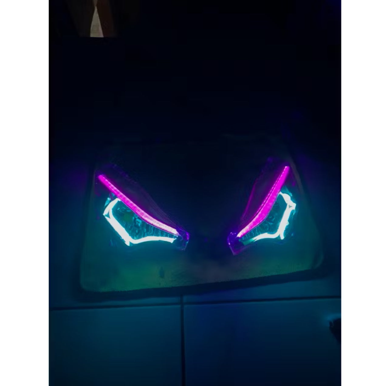 Supra 125 custom eyebrow turn signal lights, ready to install, free stickers -By Sea Courier Method 🚢📦