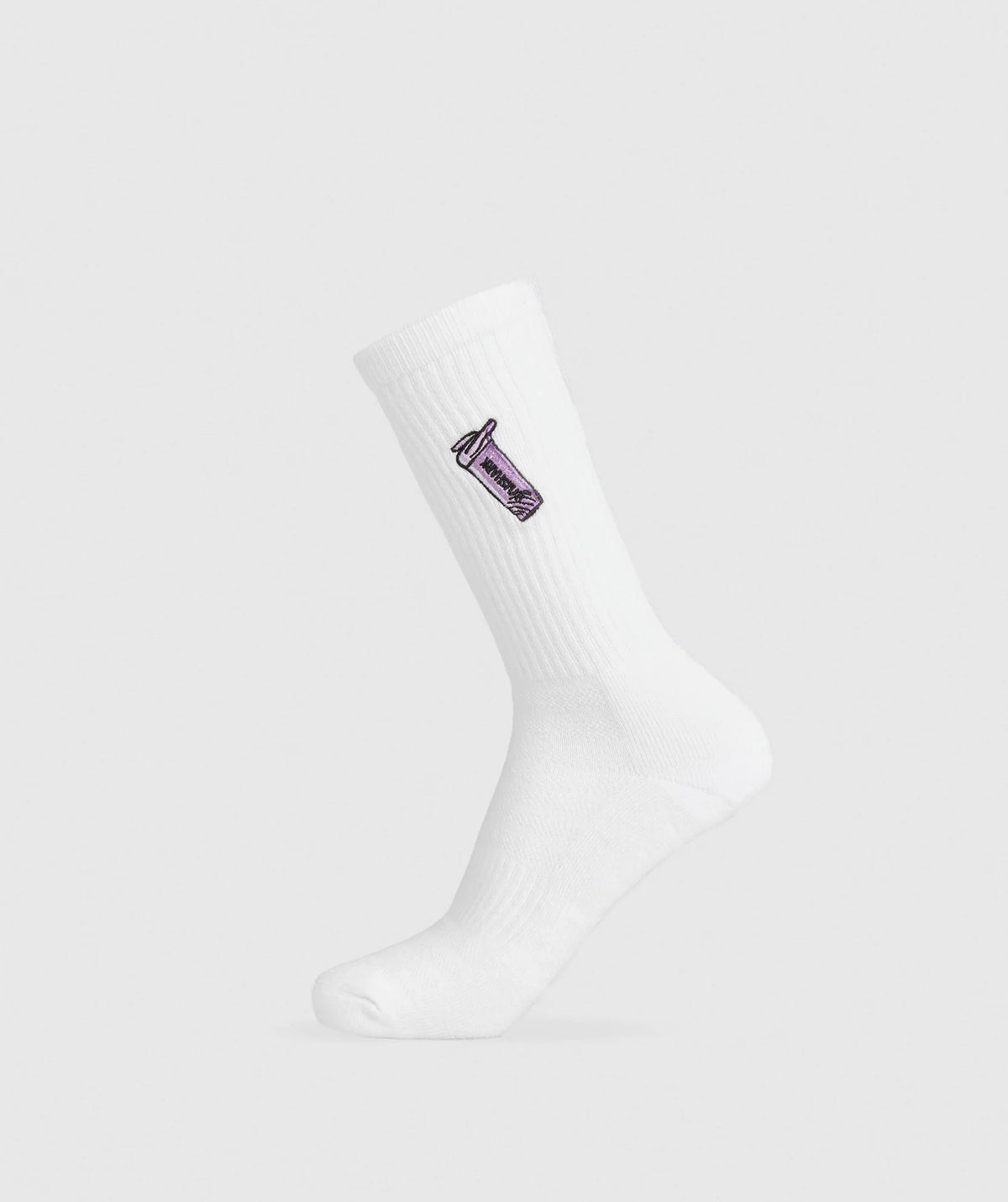 Graphic Shaker Crew Sock Single