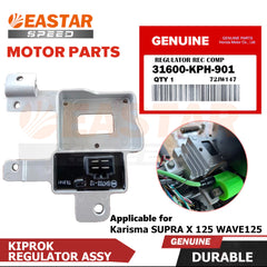 Kiprok/regulator Assy Kharisma Karisma Supra X 125 KPH WAVE 125 -By Sea Courier Method 🚢📦