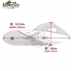 [gu141] Fit Voor Honda 2018 - 2020 PCX125 PCX150 Motorfiets Accessoires Uitlaatpijp Cover Cowl Protector Pcx 125 150 2019 -By Sea Courier Method 🚢📦