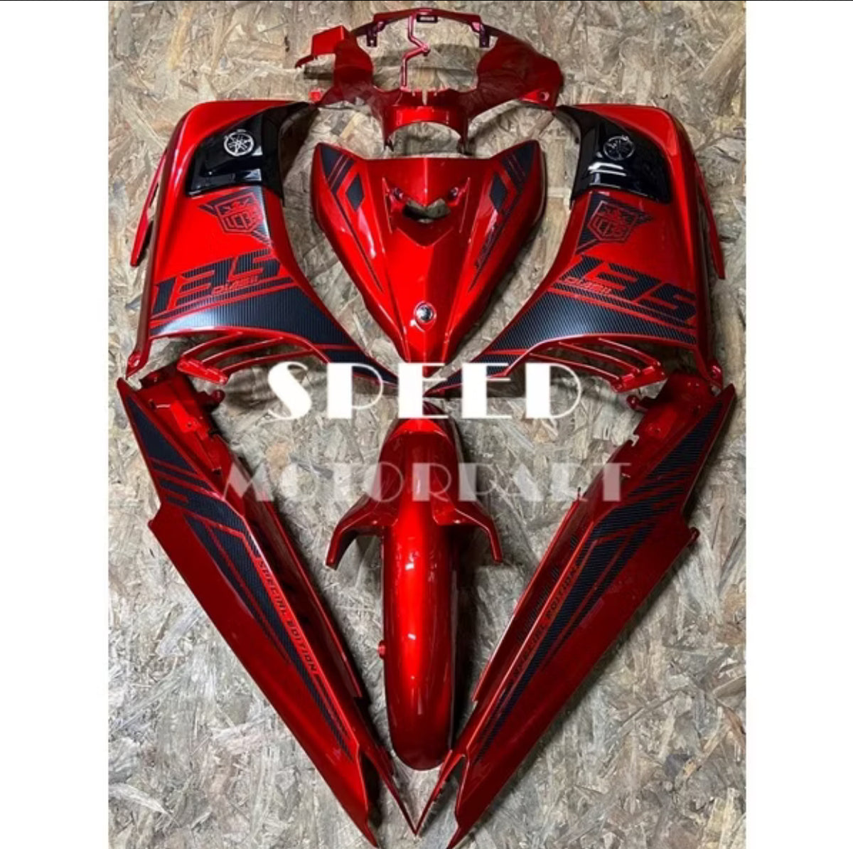 Mseki/HLD Cover Set 2022 LC135 V4/V5/V6/V7 Creamy White/Grey/Red -By Sea Courier Method 🚢📦