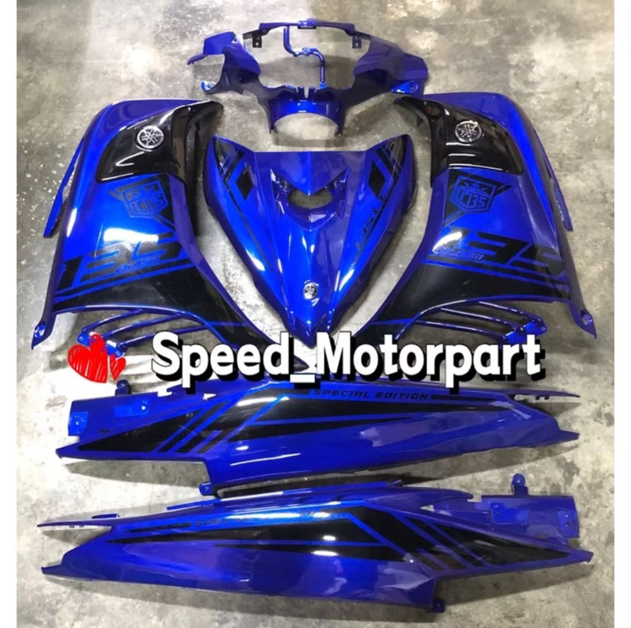 Mseki/HLD Cover Set 2022 LC135 V4/V5/V6/V7 Creamy White/Grey/Red -By Sea Courier Method 🚢📦