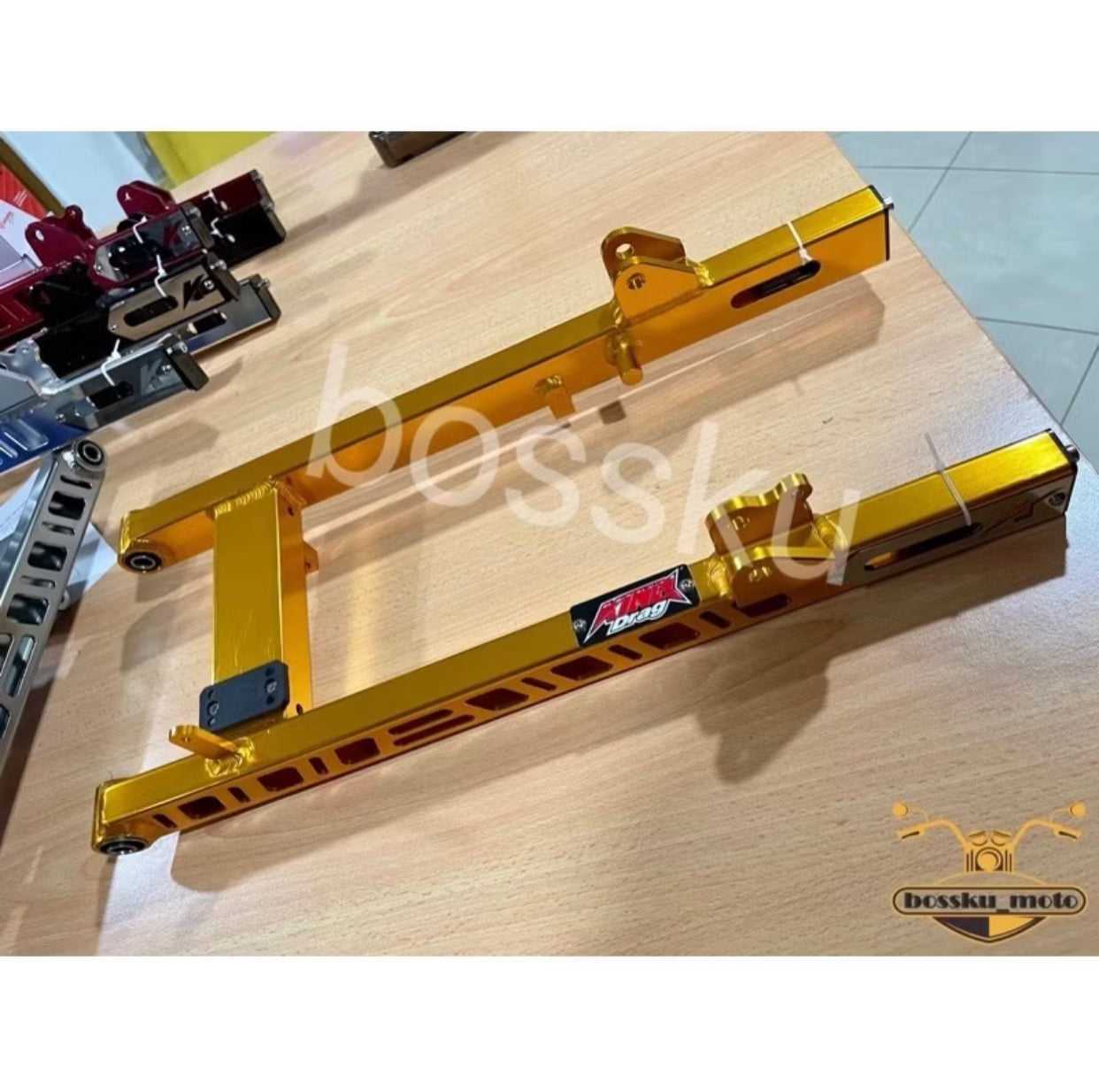 ￼Swing Arm panjang 55cm +2inch SRL115 Honda Wave125 Wave125S Future W100R W110 Dash New DRAGSTER SLOT -By Sea Courier Method 🚢📦