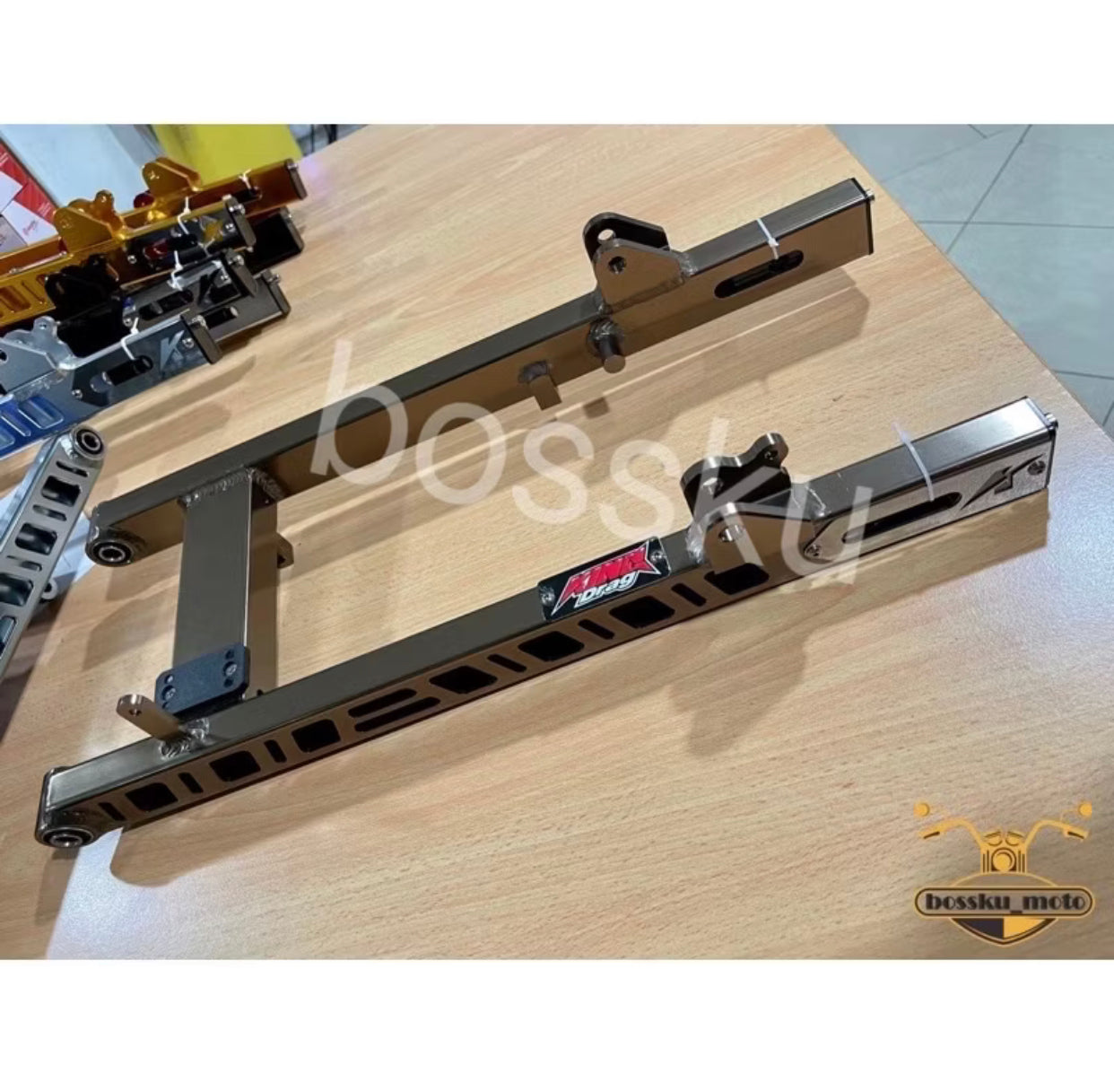 ￼Swing Arm panjang 55cm +2inch SRL115 Honda Wave125 Wave125S Future W100R W110 Dash New DRAGSTER SLOT -By Sea Courier Method 🚢📦