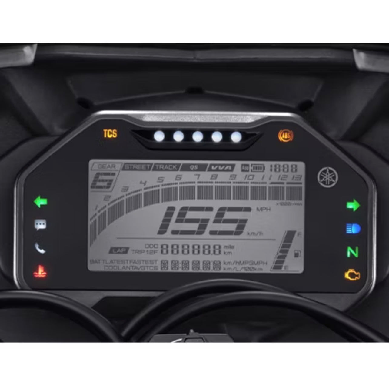 YAMAHA YZF-R15M - 155CC | VVA | ABS | TCS | 2022 EDITION