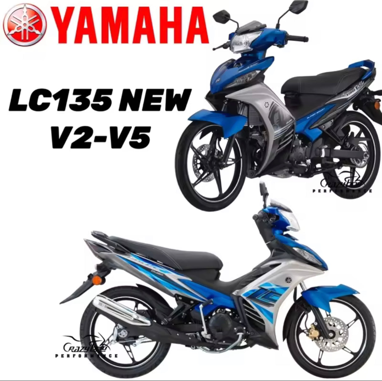 ☟YAMAHA LC135 4S 5S NEW STANDARD EXHAUST PAIP LC135 V1 V2 V3 V4 V5 V6 V7 LC4S EKZOS STD KILANG LC135 Standard Pipe YAMAHA -By Sea Courier Method 🚢📦